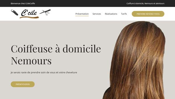 Réalisation web one page